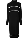 LOVELESS STRIPED KNIT DRESS