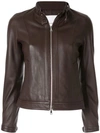 LOVELESS FITTED LEATHER JACKET