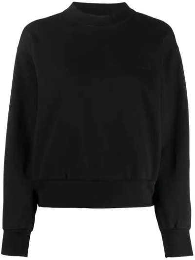 Aries Mock Neck Sweatshirt In 003 Black