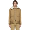 A.P.C. A.P.C. BROWN BRONZE JACKET