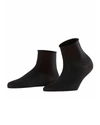 Falke Roll-top Touch Short Socks In Black