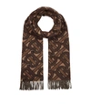 BURBERRY MONGRAM CASHMERE JACQUARD SCARF,15047687