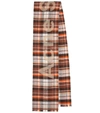 ACNE STUDIOS CHECKED WOOL SCARF,P00415454