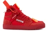 Off-white Red Off Court 3.0 High-top Sneakers In Red