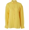 BALENCIAGA SILK SHIRT,595040-TGN04-7200/YELLOW