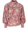 ISABEL MARANT BRANDI BLOUSE,19HHT1566-19H025I/40PK