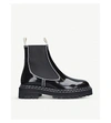 PROENZA SCHOULER PATENT LEATHER CHELSEA BOOTS