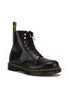 Dr. Martens 1460 Waterproof 8 Eye Boots In Black