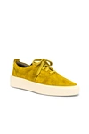 Fear Of God 101 Brushed-suede Sneakers In Garden Glove