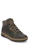Mephisto Pitt Mid Lace-up Boot In Loden/ Pewter Leather