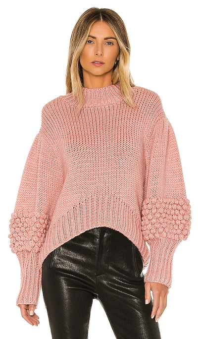C/meo Collective Hold Tight Knit Jumper In Pink