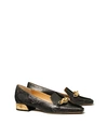 TORY BURCH JESSA MIXED-MATERIAL LOAFER,192485293111