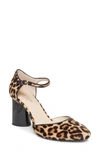 Kate Spade Women's Serene Leopard-print Calf Hair D'orsay Pumps In Natural Leopard