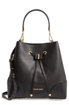 MICHAEL MICHAEL KORS MEDIUM MERCER LEATHER SHOULDER BAG,30F9GZ5L6L