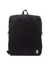 ALEXANDER MCQUEEN BLACK BACKPACK IN TECHNICAL FABRIC AND LEATHER,11071591