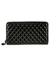 ALEXANDER MCQUEEN QUILTED CONTINENTAL WALLET,11071101