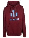 ISABEL MARANT LOGO PRINT HOODIE,11072431