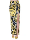 VERSACE SAVAGE BAROQUE PRINT LONG SKIRT,11072227