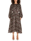 Saloni Kim-b Dress Clothing In Multicolor
