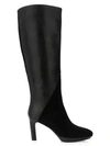 AQUATALIA WOMEN'S RAYNE KNEE-HIGH LEATHER & SUEDE BOOTS,0400011427630