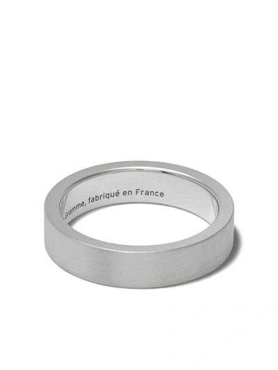 Le Gramme Le 7 Grammes Ribbon Ring In Silver