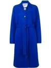 EMILIO PUCCI SHAPED BUTTON WOOL COAT