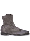 GUIDI ZIPPED ANKLE BOOTS