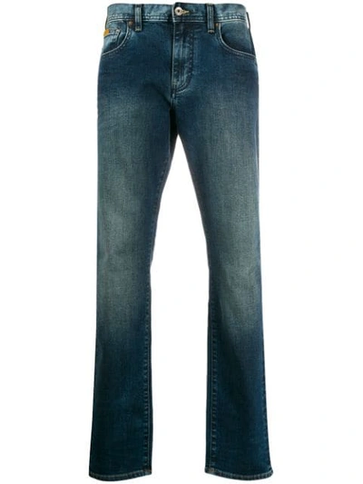 Armani Exchange Slim-fit Jeans In 1500 Indigo Denim
