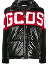 GCDS LOGO KNIT PUFFER JACKET