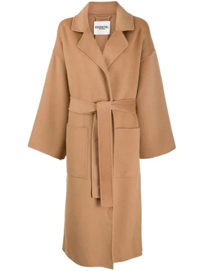 Essentiel Antwerp Truffles Trench Coat In Neutrals