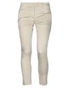 DONDUP DONDUP WOMAN PANTS BEIGE SIZE 28 COTTON, ELASTANE,13377502UW 9