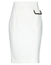 Cavalli Class Midi Skirts In Ivory