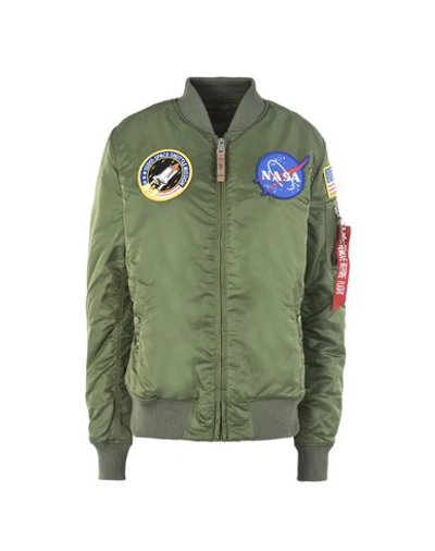 Alpha Industries Bomber 夹克 In Military Green