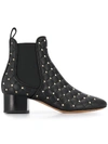 VALENTINO GARAVANI ROCKSTUD SPIKE LEATHER BOOTS