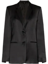 HELMUT LANG TUXEDO SINGLE-BREASTED JACKET