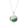 RACHEL JACKSON LONDON Sunburst Birthstone Amulet Necklace Silver May