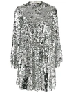 MSGM SEQUINS SHORT DRESS