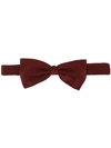 Ermenegildo Zegna Ready Made Bow Tie In Red