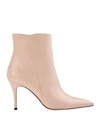 ROBERTO FESTA ROBERTO FESTA ELSE WOMAN ANKLE BOOTS BLUSH SIZE 6 GOAT SKIN,11756838HL 13