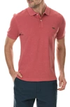 Rodd & Gunn 'the Gunn' Pique Sports Fit Cotton Polo In Woodrose