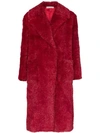 VIKA GAZINSKAYA FAUX FUR LONG COAT