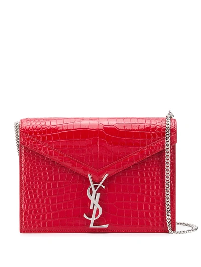 Saint Laurent Cassan斜挎包 In Red