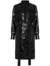 Ambush Utilitarian Belted Midi Dress In Black