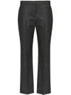 ALEXANDER MCQUEEN MID-RISE TAILORED TROUSERS