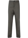 Marni Straight Leg Trousers In Brown