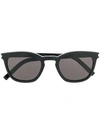 Saint Laurent Square-shaped Sunglasses In Black