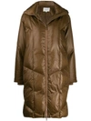 VINCE QUILTED PUFFER COAT