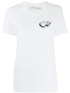 OFF-WHITE dripping logo T-shirt