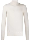 J. Lindeberg Lyd Turtleneck Jumper In White