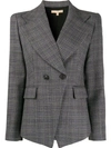 MICHAEL KORS FITTED DOUBLE-BREASTED BLAZER